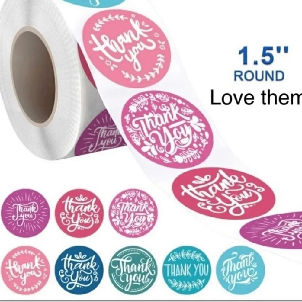 Poly Mailers MIX 6x9 10x13 14.5x19 35 pieces 35 stickers 1.5” insert cards